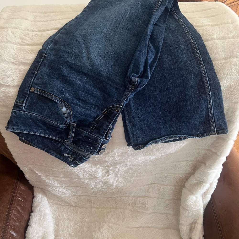 American Eagle Outfitters Blue Boot Cut Jeans